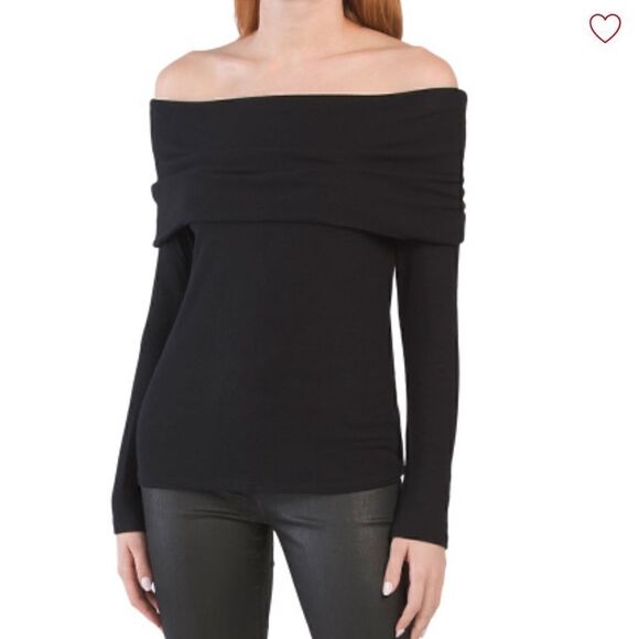H by bordeaux | off the shoulder top - Picture 1 of 5
